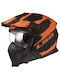 LS2 Drifter OF606 MUD Matt Black Orange Κράνος Μηχανής Modular DOT / ECE 22.06 1300gr