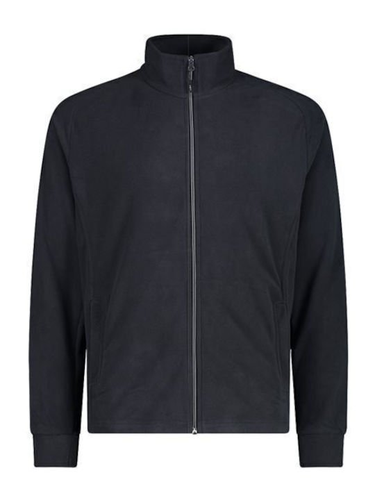 CMP Cardigan Fleece pentru Bărbați Gri
