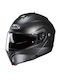 HJC C91N Flip-Up Helmet with Sun Visor ECE 22.06 Semi Flat Titanium