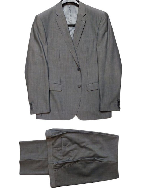 Dino Libero Costum Bărbați Gray