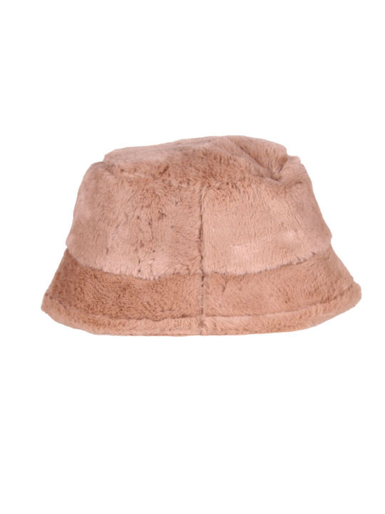 Femei Fabric Pălărie Bucket Brown