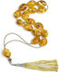 Roloi Komboloi Amber Worry Beads Yellow 40cm
