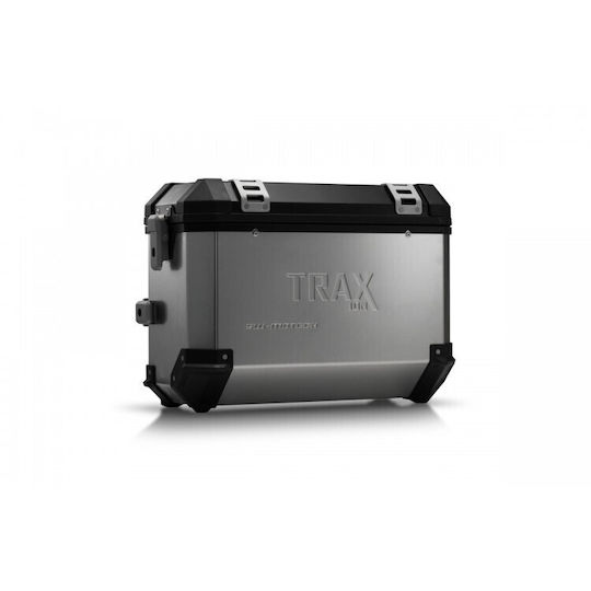 SW-Motech Trax Ion Πλαϊνή Βαλίτσα Μοτοσυκλέτας Αριστερή Αλουμινίου 37lt σε Ασημί Χρώμα