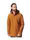 3 in 1 Winter Jacket Parka Brown