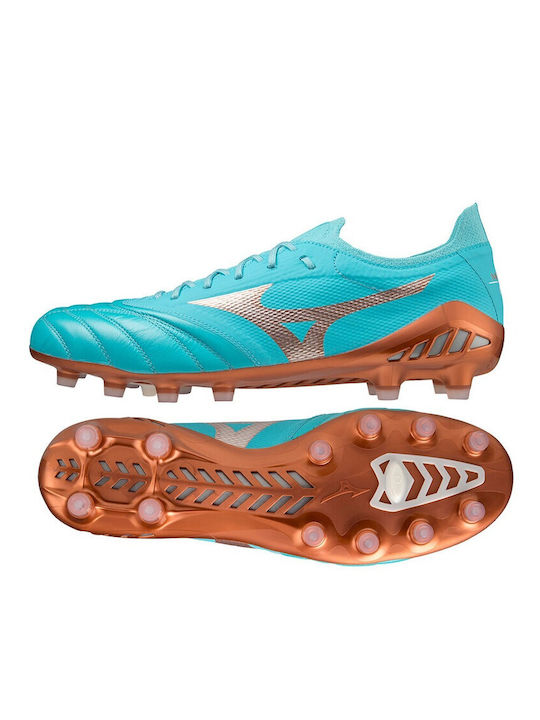 Mizuno Morelia Neo Iii Beta Elite Scăzut Pantofi de fotbal cu clești Albastru