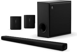 Yamaha Σετ Ηχείων Home Cinema True X Bundle WS-X1A (Ζεύγος) & SR-X40A & SW-X100A Black