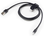 Mophie Charge Stream Geflochten USB-A zu Lightning Kabel 30W Weiß 1m (409912822)