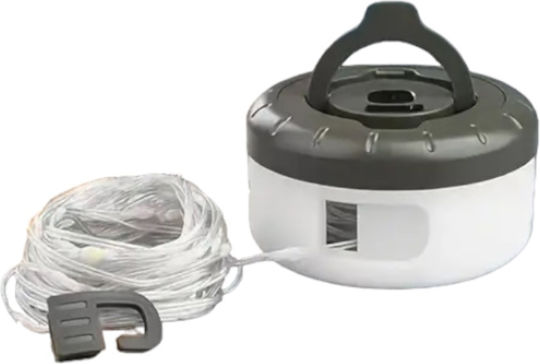 Lampă LED Reîncărcabilă Pentru Camping Cu Lanternă Albă Alb Rece