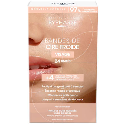 Byphasse Creme zur Haarentfernung Gesicht 24x