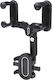 AMiO Mobile Phone Holder Car with Adjustable Hooks Black