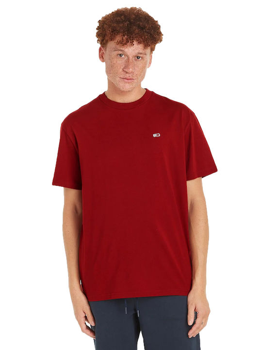 Tommy Hilfiger Herren T-Shirt Kurzarm Rot