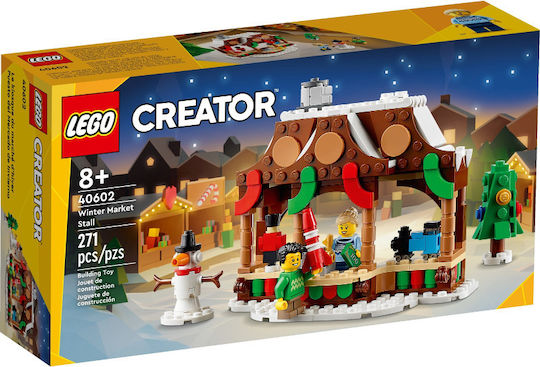 LEGO Creator Winter Market Stall за 8+ години