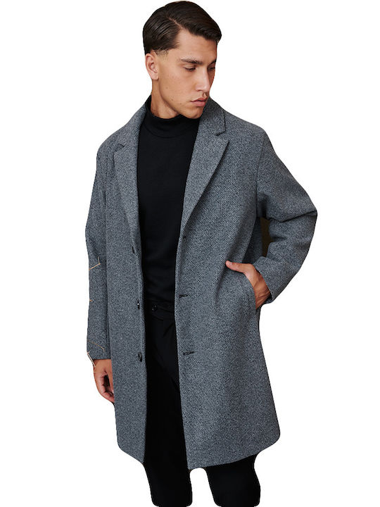 P/Coc Men's Coat Grey.