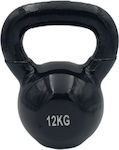 Profit Black Vinyl Kettlebell 12kg