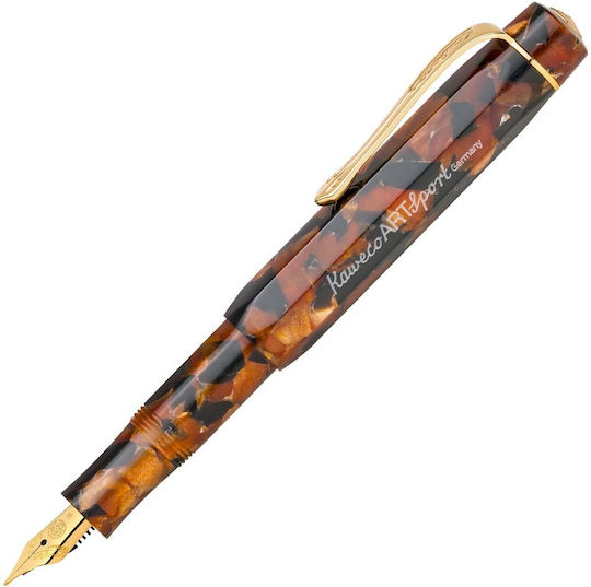 Kaweco Спорт Писалка Extra Fine Кафява с Кафяво Мастило