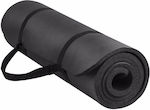 Profit Yoga/Pilates Mat Black (183x60x1cm)