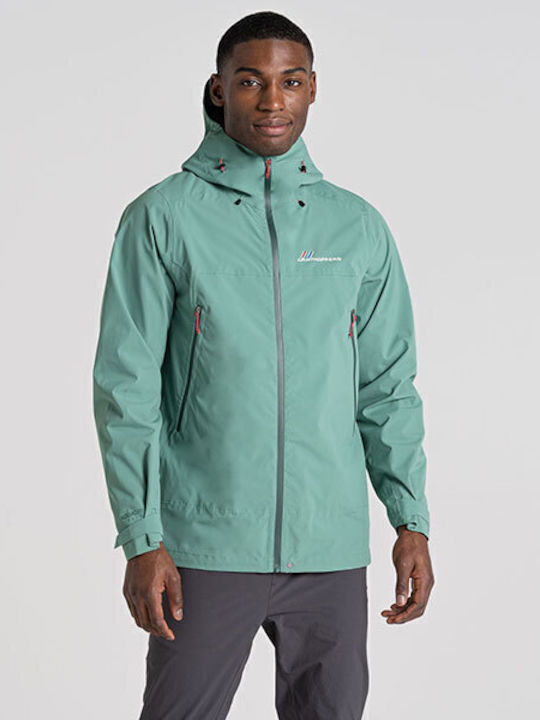 Winter Jacket Waterproof Sea green