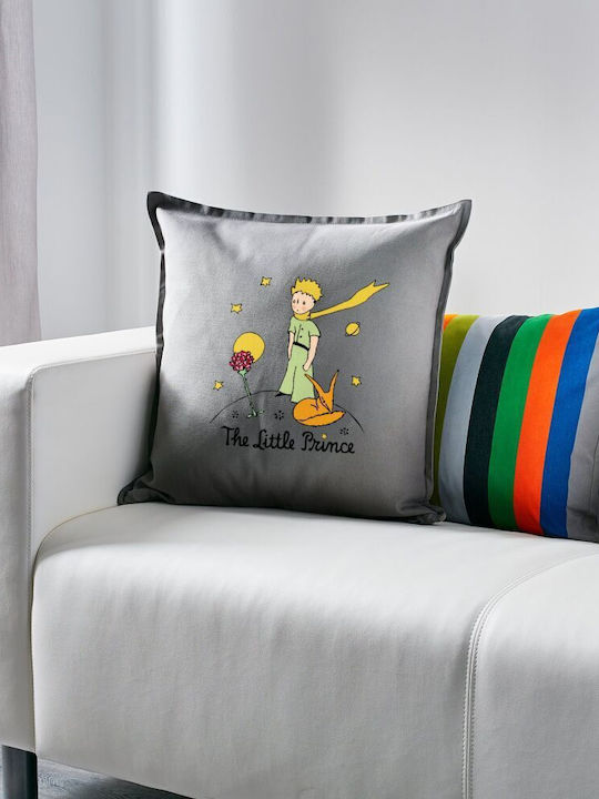 Koupakoupa Kids Square Throw Pillow 50x50cm Gray