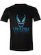 Marvel Face T-shirt Blau