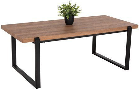 Rectangular Coffee Table Shaben Wooden Sonoma / Black L120xW60xH46cm.