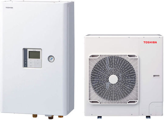 Toshiba Αντλία Θερμότητας 11.90kW Μονοφασική 65°C Split