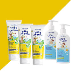 Frezyderm Frezybox: 2x Frezyderm Baby Cream Για Την Αλλαγή Πάνας (2x 175ml) & Σαμπουάν (300ml) Σετ Περιποίησης