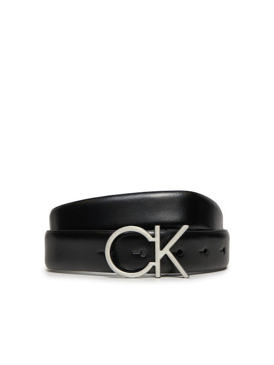 Calvin Klein Belt Din piele Curea de Damă Neagră