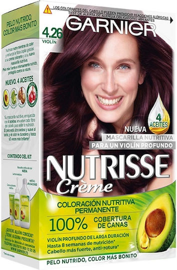 Garnier Nutrisse Βαφή Μαλλιών 4,26 Cassis