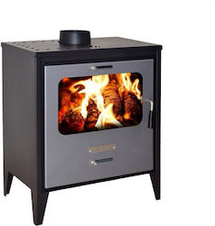 Starstoves Σόμπα Ξύλου Ατσάλι St214 17.7kw Μαύρη