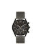Mats Meier Watch Chronograph Battery in Gray / Gray Color