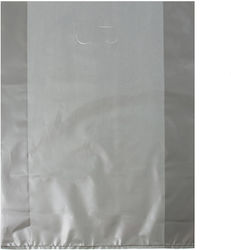 Silberne Plastiktüten mit Griff 5 kg Nr. 60
