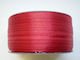 Satin,σατεν Band Doppelseitig Monochrom Rot