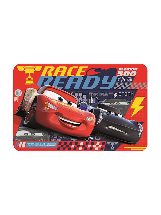 Plastic Placemat Cars 43x28cm