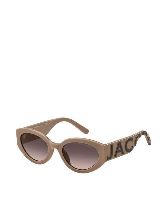 Marc Jacobs Sunglasses with Beige Frame and Brown Lens MARC 694/G/S NOYHA