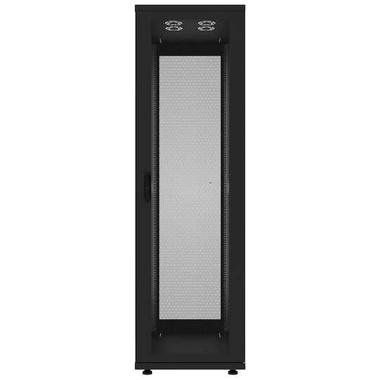 Canovate Boden Rack-Schrank 42U 60x100cm Schwarz CSS-9-4260F