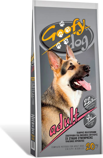 Tanko Goofy 20kg Dry Food for Adult Dogs with Meat