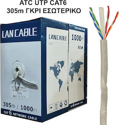 ATC ATC-613 U/UTP Cat.6 Cablu Ethernet 305m Gri ATC ATC-613 U/UTP Cat.6 Cablu Ethernet 305m Gri