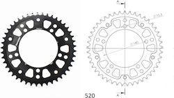 Supersprox Rear Sprocket for Suzuki DL 650 V-STROM / DL 1000 V-STROM