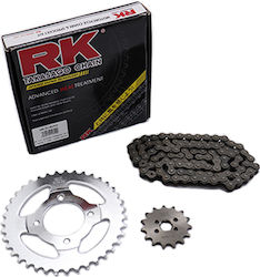 RK Chain & Sprocket Kit 420sb for Honda GLX