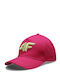 4F Kinderhut Jockey Stoff Rosa