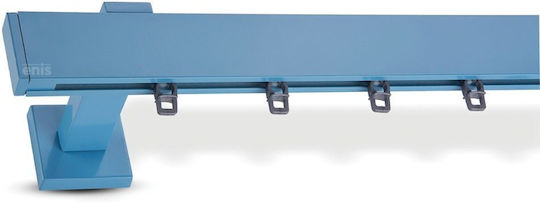 Enis by Domus Plug Two-Way Metallic Curtain Track Ciell 300cm