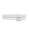Enis by Domus Capac Dublu Șină Metalic Checkmate White 160εκ. 510909-95