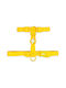 Dashi Dog Strap Harness Yellow Large DBH00236