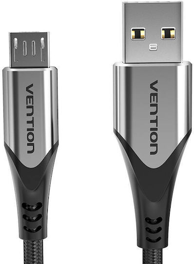 Vention USB 2.0 Cable USB-A male - micro USB-A male Γκρι 0.5m COAHD