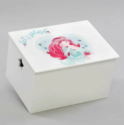 Wooden Baptism Chest Box