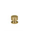 Import Hellas 721 Knob Furniture made of Zamak Gold 002491 1pcs