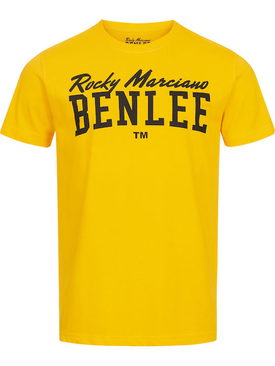 Benlee Men's Short Sleeve Blouse Yellow