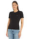 Tommy Hilfiger Damen T-Shirt Black.