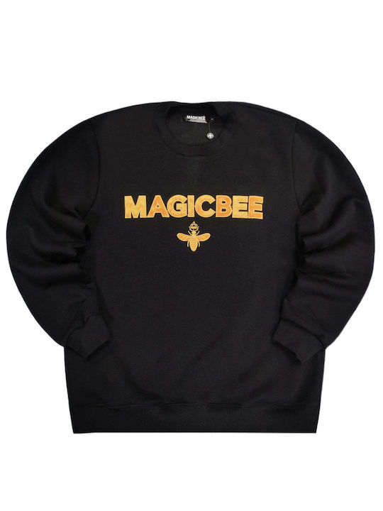 Magic Bee Herren Sweatshirt Black