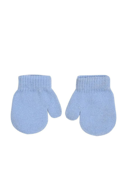 Stamion Kids Gloves MIttens for Newborn Light Blue